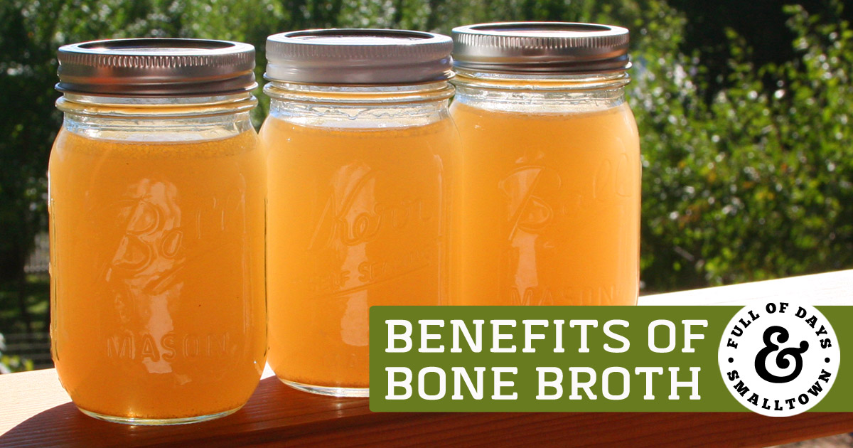 Three Jars of Bone Broth - Benefits of Bone Broth