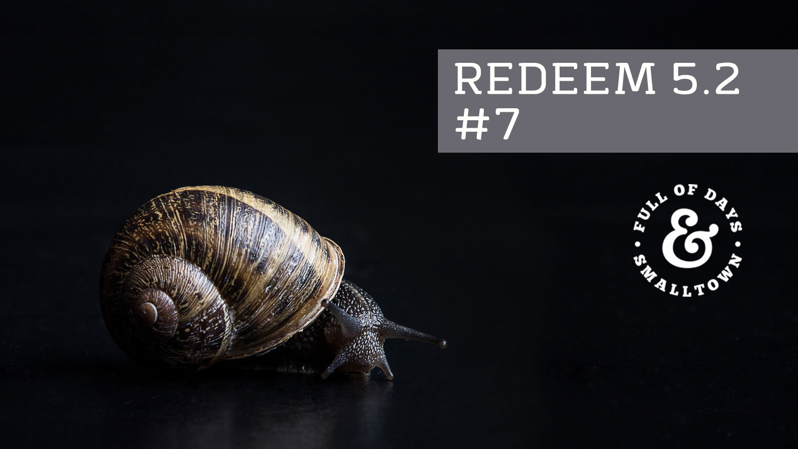 Redeeming Time Snail