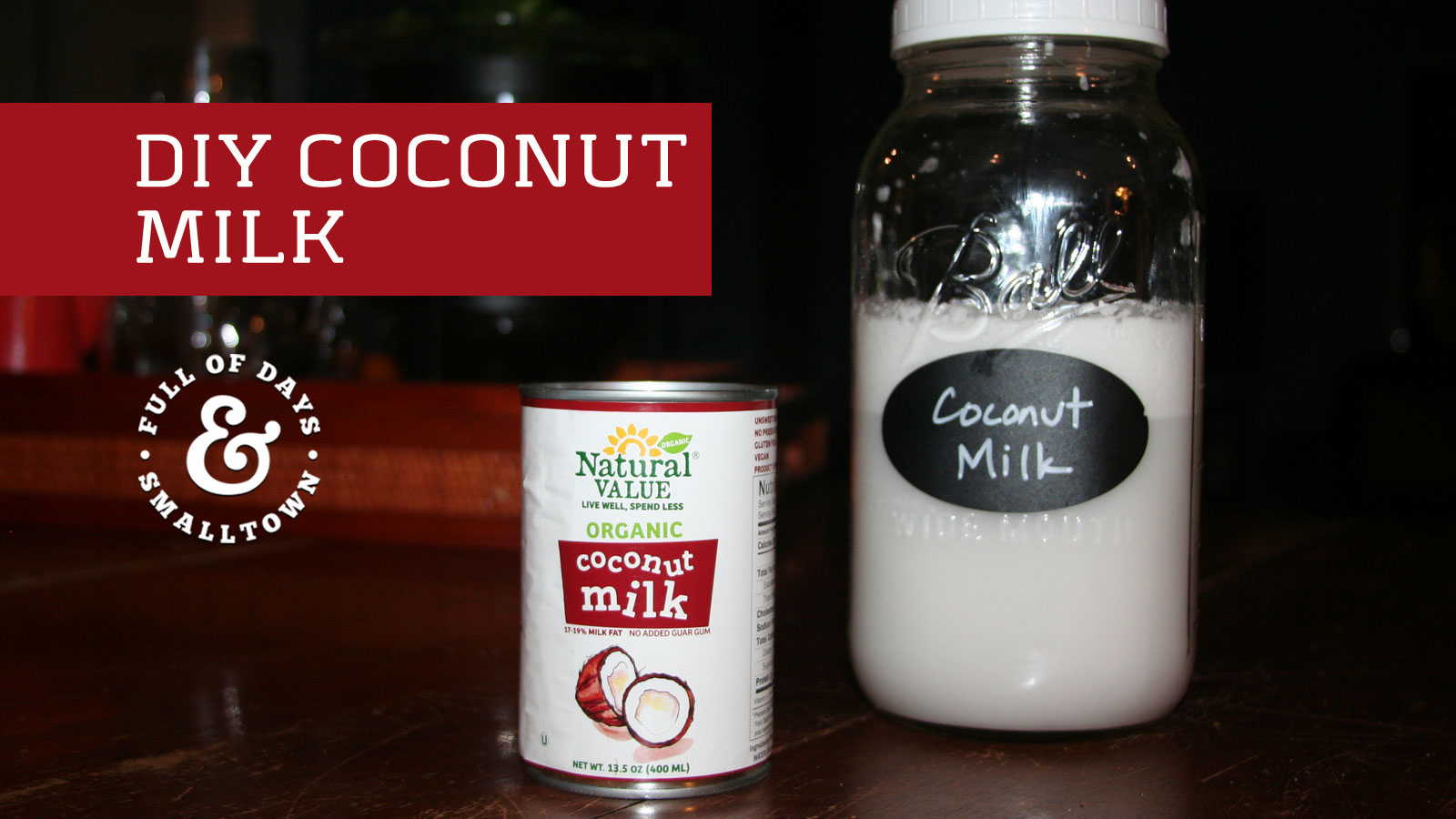 DIY Coconut Milk Recipe