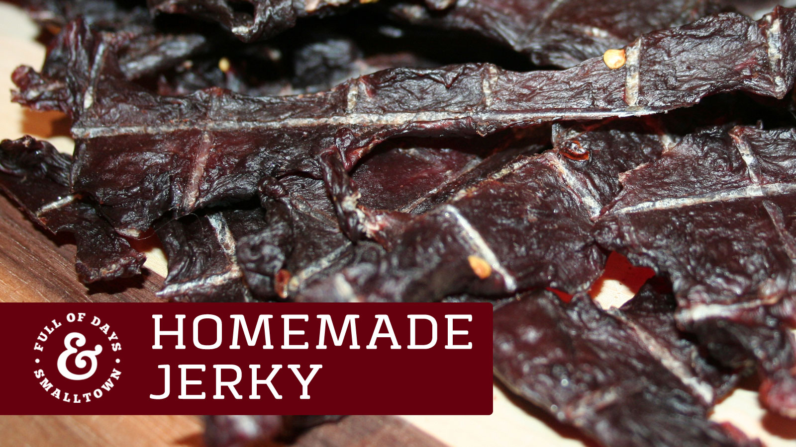 Homemade Jerky Recipe