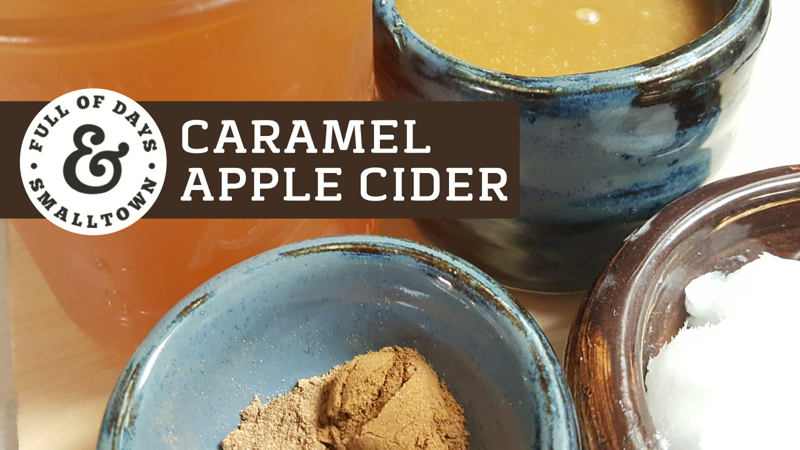 Homemade Hot Caramel Apple Cider