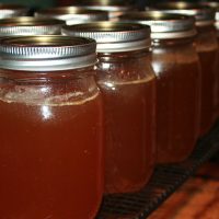 Pressure Canned Homemade Bone Broth