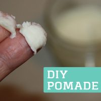 DIY Men's Hair Pomade