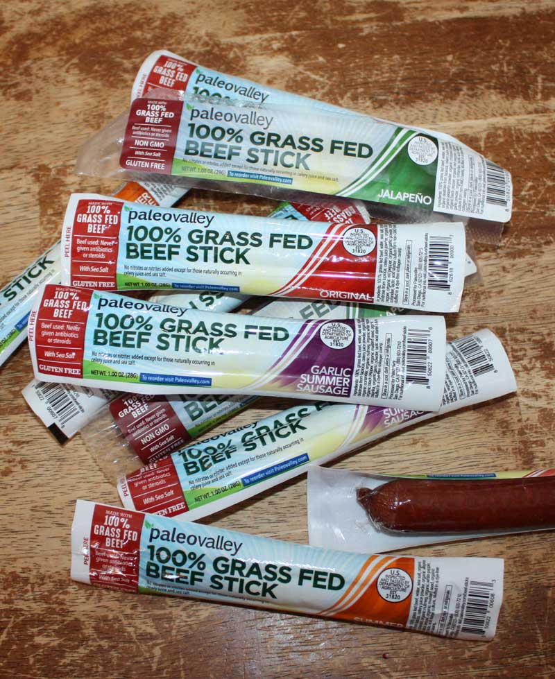 Paleovalley 100% Grass Fed Beef Sticks (10 Pack)