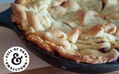 Blackberry Pie in a Cast Iron Skillet Recipe