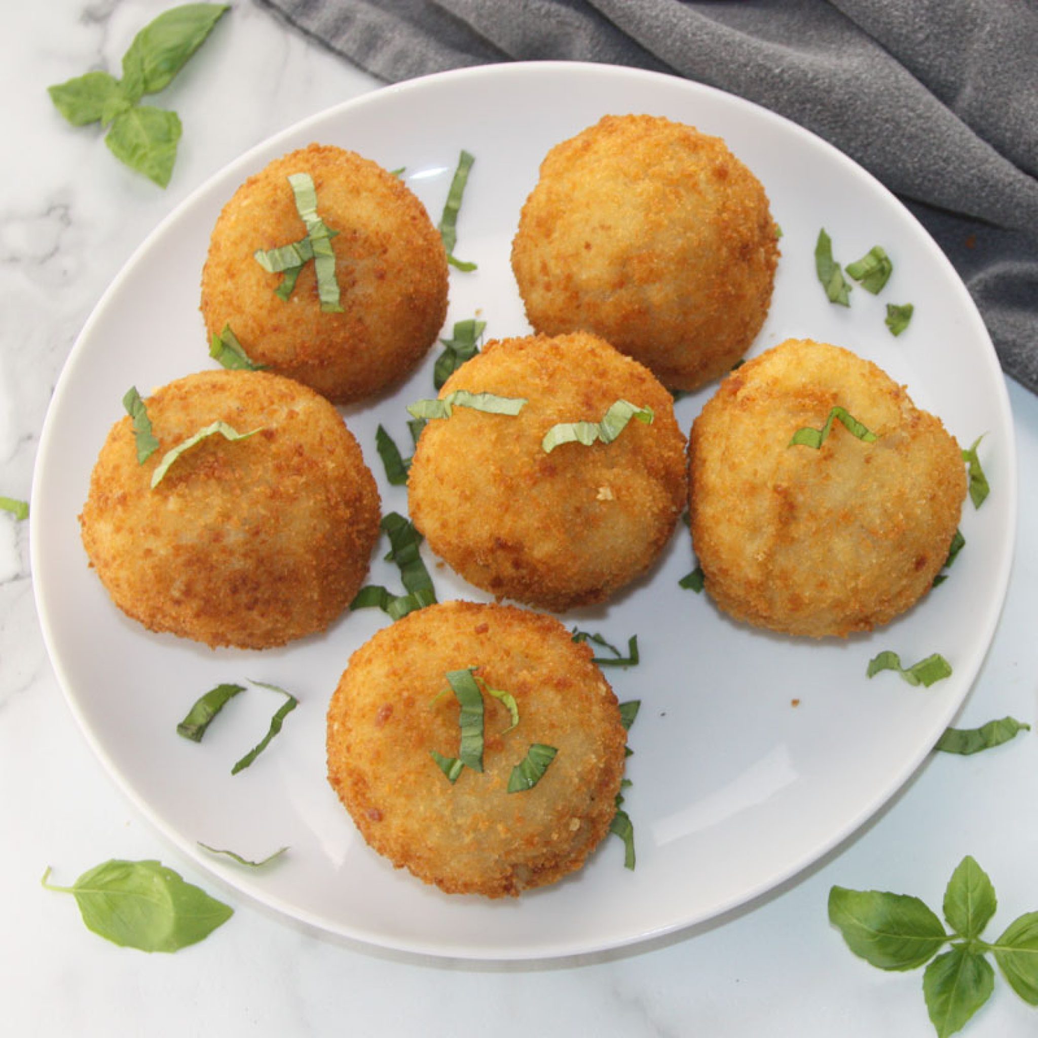 Crispy Fried Arancini Recipe Full of Days